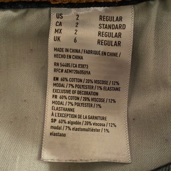 American Eagle Super Stretch Jeans Size 2 Jeggings - Picture 7 of 9